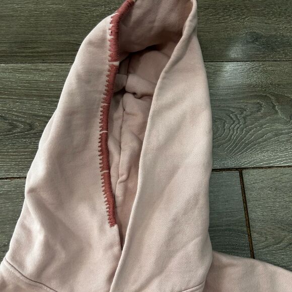Madhappy Classics Light Pastel Pink Logo Hoodie French Terry - Picture 5 of 8